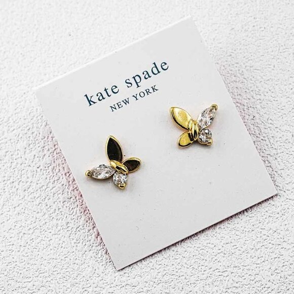 Kate Spade Butterfly Earring and Necklace Set - Picture 2 of 5
